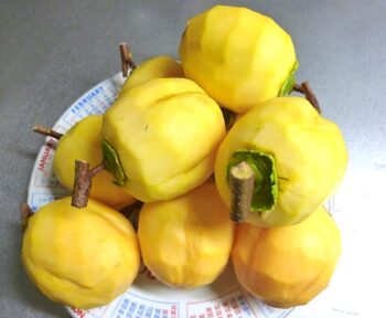 【画像】カビが生えない　きれいな干し柿作り方 方法は熱湯に浸ける
